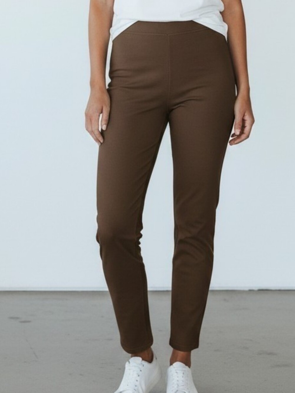 American Giant Chocolate Brown Leggings